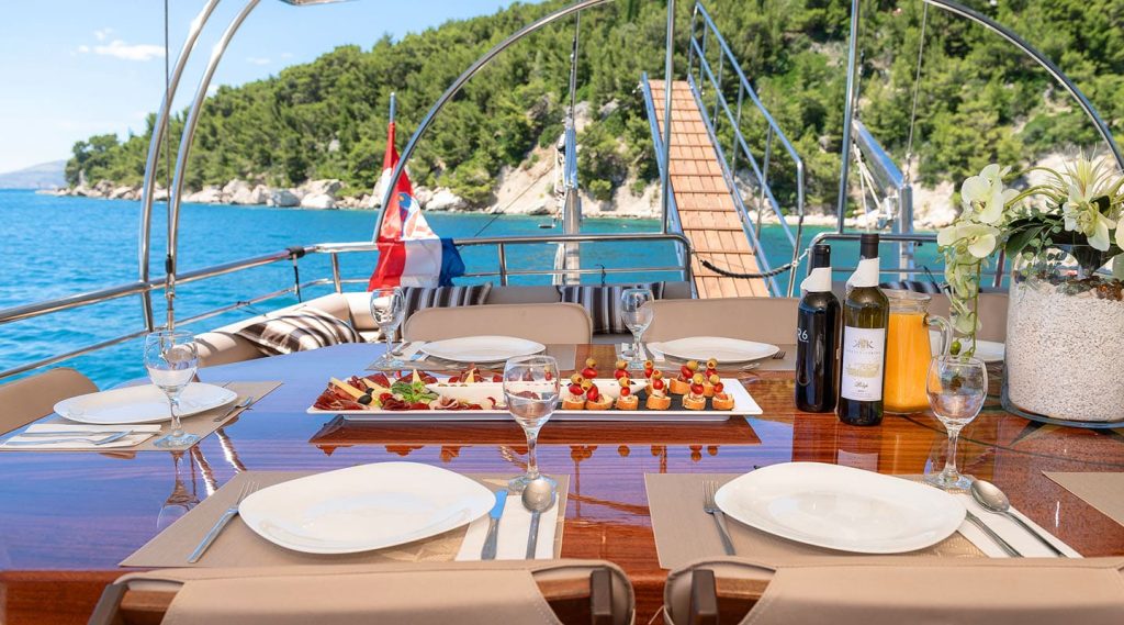Gulet Nautilus cuisine