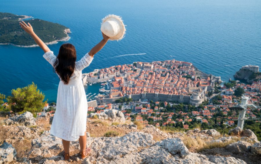 Dubrovnik aerial